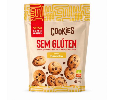 COOKIES VITAO S/ GLUTEN VAINILLA 150GR