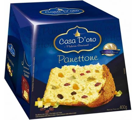 PAN DULCE CASA D'ORO CON FRUTAS 400GR