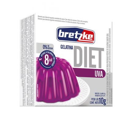 GELATINA BRETZKE DIET UVA 10GR