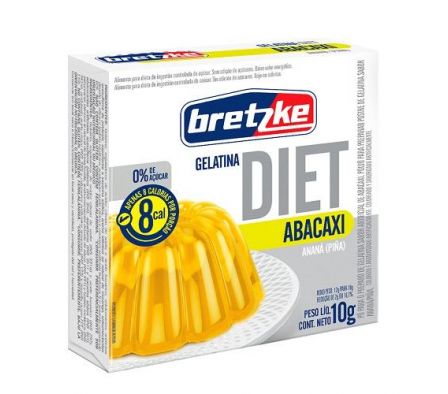 GELATINA BRETZKE DIET PIÑA 10GR