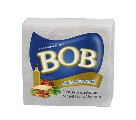 SERVILLETA BOB DE PAPEL 20X23 50UN