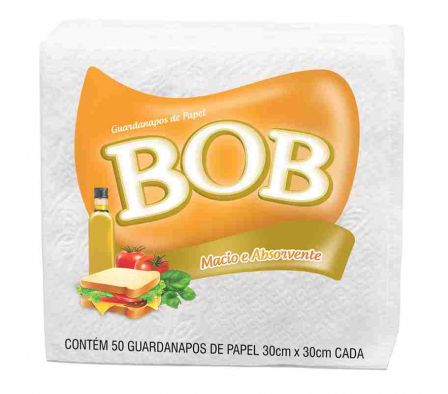 SERVILLETA BOB BLANCO 30 X30 50UN