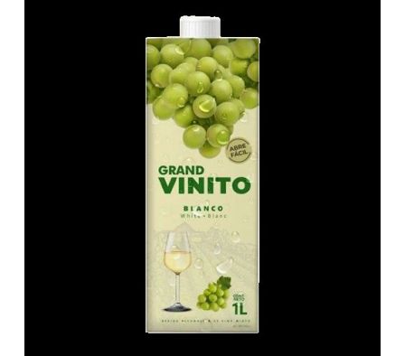 VINO BLANCO TETRA VINITO 1 LITRO