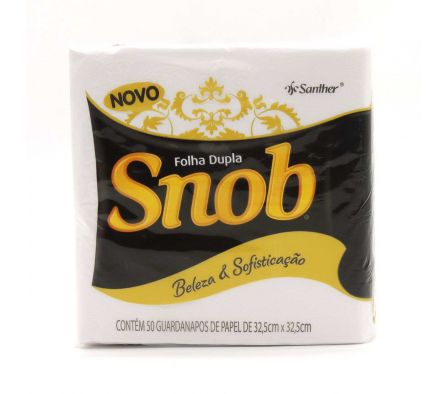 SERVILLETA SNOB GALA D/HOJA GRAND 50UN