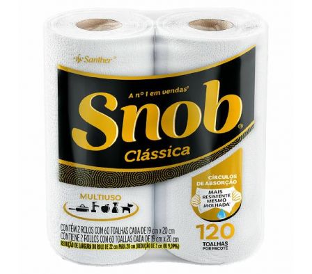 TOALLA DE COCINA SNOB 2UN