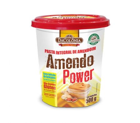 PASTA DE MANI DACOLONIA INTEGRAL 500G