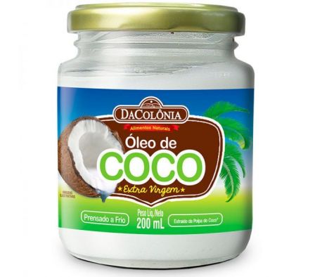 ACEITE DE COCO DACOLONIA EXTRA VIRGEN 200GR