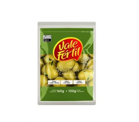 ACEITUNAS VALE FERTIL VD SACH C/CAROZO 160G
