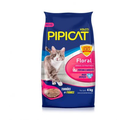 ARENA P/ GATO PIPICAT FLORAL 4KG