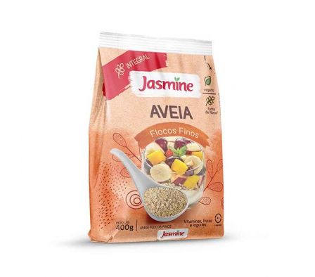 COPOS DE AVENA JASMINE FINA INTEGRAL 400GR