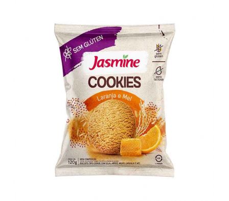 COOKIES SIN GLÚTEN JASMINE DE NARANJAYMIEL 120G