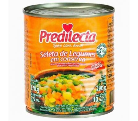 LEGUMES PREDILECTA LATA170GR 