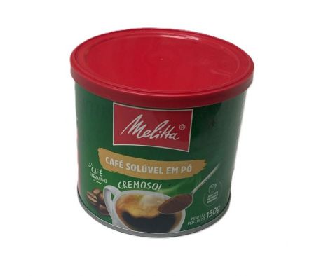 CAFE MELITTA SOLUBLE EN POLVO LATA 150GR