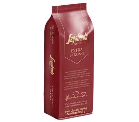 CAFÉ SEGAFREDO ZANETTI  EXTRA FUERTE EN GRANO 1K