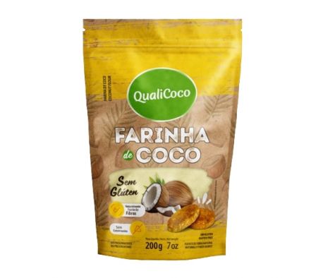 HARINA DE COCO QUALICOCO S / GLUTEN 200GR