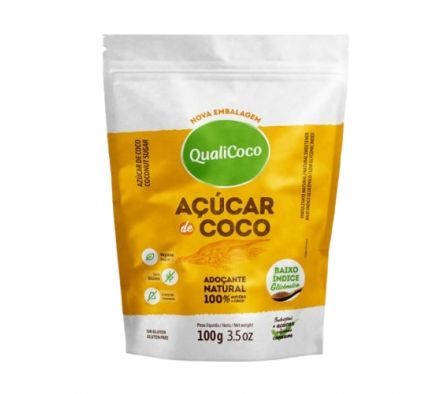 AZUCAR DE COCO QUALICOCO S/GLUTEN  100GR