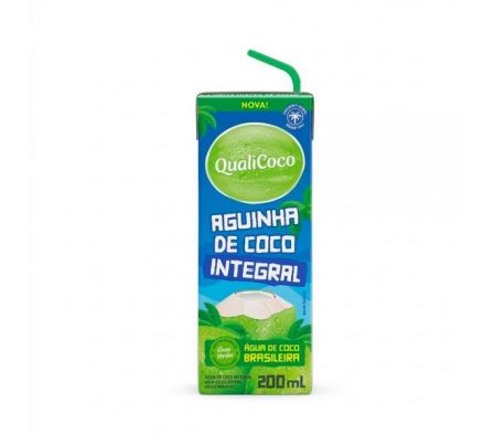 AGUA DE COCO QUALICOCO INTEGRAL 200ML