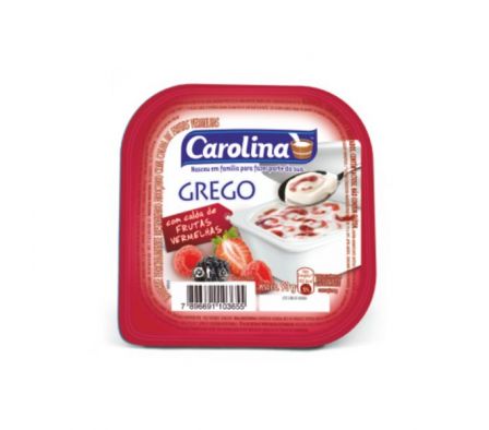 YOGUR GRIEGO CAROLINA FRUTOS ROJOS 90GR