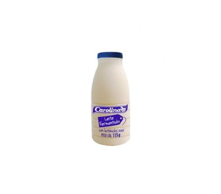 LECHE FERMENTADA CAROLINA VAINILLA BOTELLA 115GR.