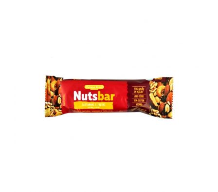 BARRITA CASTAÑAS Y FRUTAS NUTSBAR 25GRS