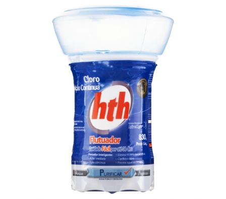 CLORO HTH FLOTADOR C/PASTILLA 830GR