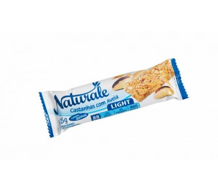 CEREAL BARRA NATURALE LIGHT CASTANA/AVENA 25GR