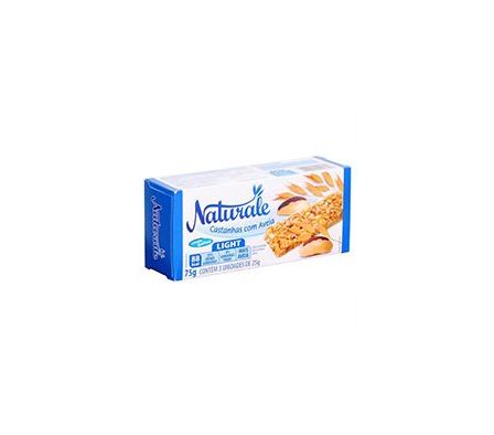 CEREAL BARRA NATURALE LIGHT CASTANA/AVENA 25GR 3UN