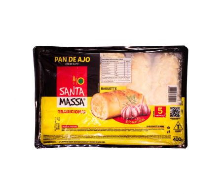 PAN DE AJO SANTA MASSA TRADICIONAL 400GR