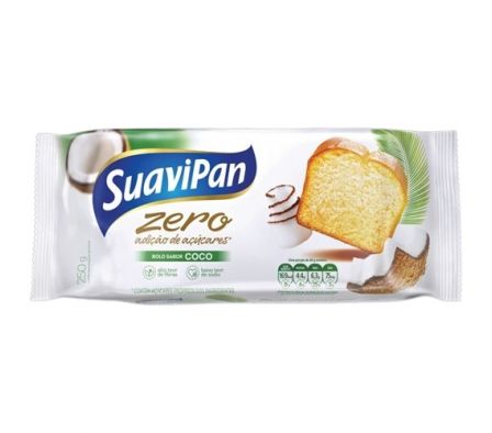 BUDIN LIGTH SUAVIPAN DE COCO SIN AZUCAR 250GR