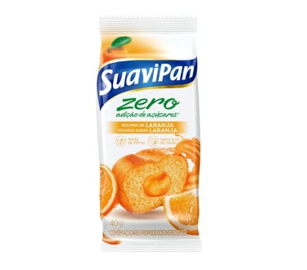 MINI BUDIN SUAVIPAN LIGHT NARANJA 40GR