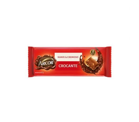 BARRA DE CHOCOLATE ARCOR CROCANTE 65GR