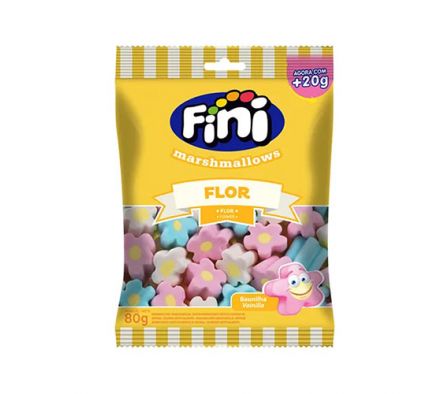 GOMITAS FINI  MALVAVISCO FLOR 80 G