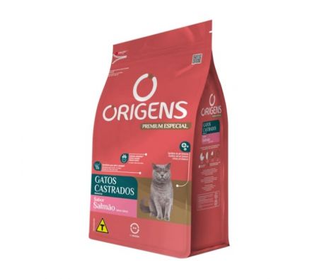 ALIMENTO PARA GATOS ORIGENS CASTRADOS CARNE 3KG