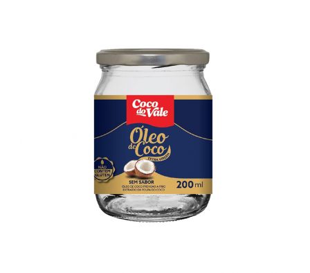 ACEITE DE COCO DO VALE EXTRA VIRGEN 200ML