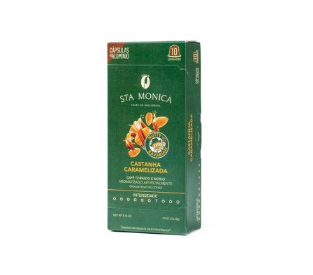 CAFÉ STA MONICA CASTANHA CARAMELIZADA CAPSULA 52G