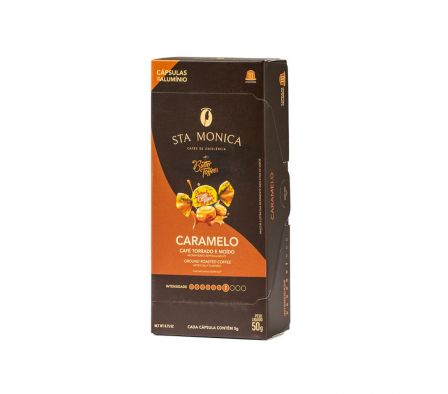 CAFÉ STA MONICA CARAMELO CAPSULA 52GR