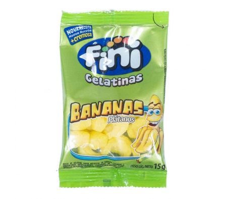 GELATINAS FINI BANANAS 15GR