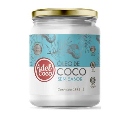 ACEITE DE COCO ADEL COCO SIN SABOR 500ML