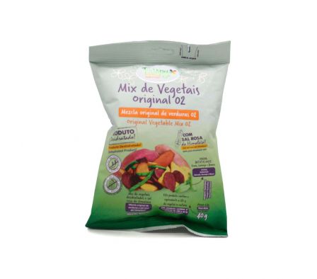 SNACK FRISPY MIX DE VEGETALES ORIGINAL 40G