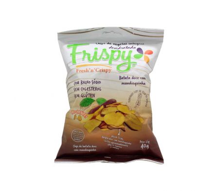 SNACK FRISPY BATATA DOCE E MANDIOQUINHA 40G