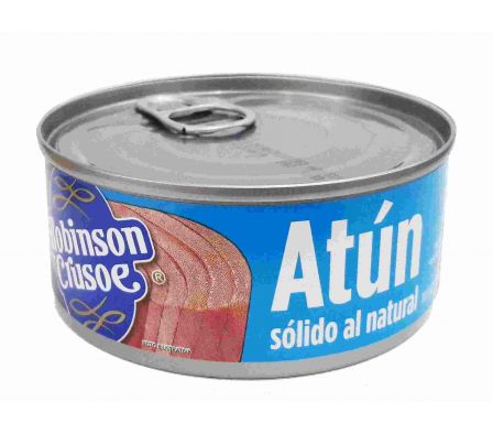 ATUN ROBINSON CRUSOE SOLIDO NATURAL 170GR