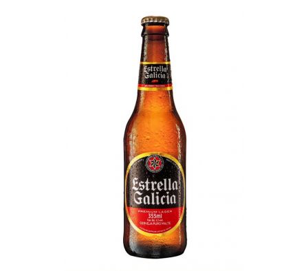 CERVEZA ESTRELLA GALICIA BOTELLA 355ML