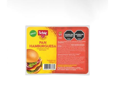 PAN HAMBURGESA SCHAR 130 GR
