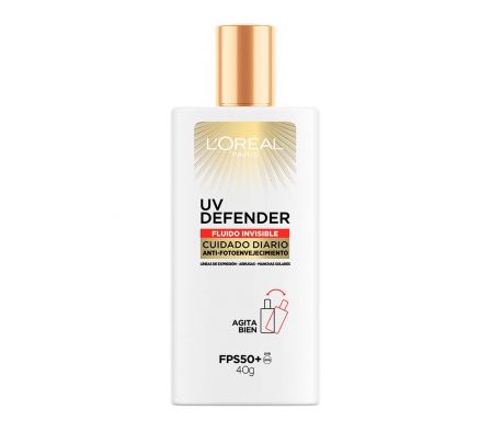 PROTECTOR SOLAR LOREAL UV DEFENDER FPS+50 40G