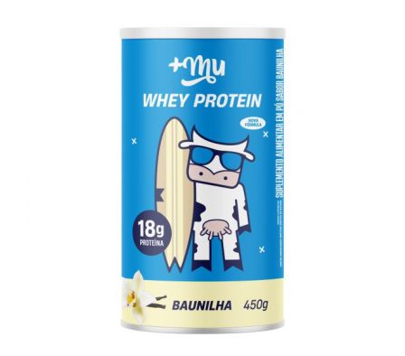 WHEY PROTEIN MAIS MU CONCENTRADO VAINILLA 450 GR