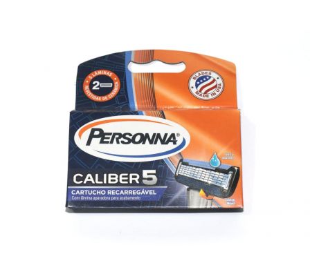 MAQUINA DE AFEITAR PERSONNA REFIL P/ CALIBE 5 MASC