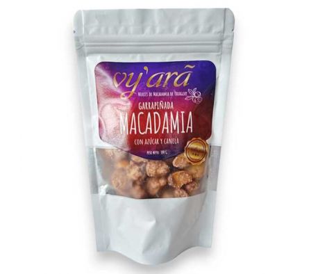 NUEZ DE MACADAMIA VY'ARA AZUCARADA CON CANELA 100G