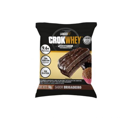 ALFAJOR LANDERFIT CROKWHEY  BRIGADEIRO 50GR