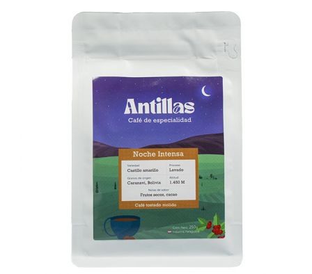 CAFE MOLIDO ANTILLAS CAFÉ NOCHE INTENSA 250GR