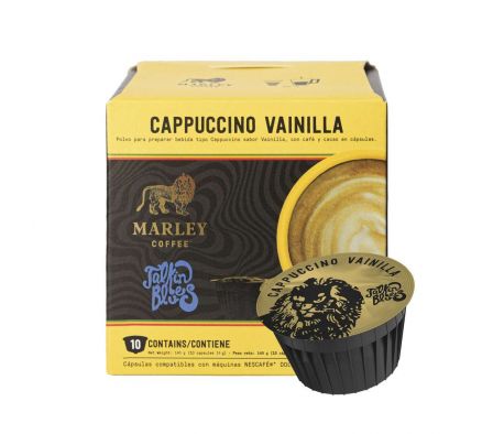 CAFE MARLEY CAPSULAS CAPPUCCINO VAINILLA 125GR